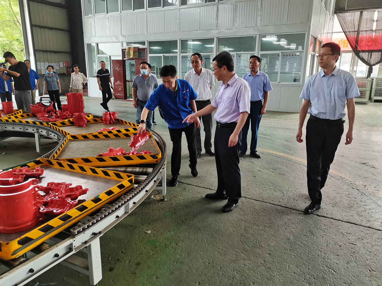 安慶市?大常委會領導一行來我司調(diào)研